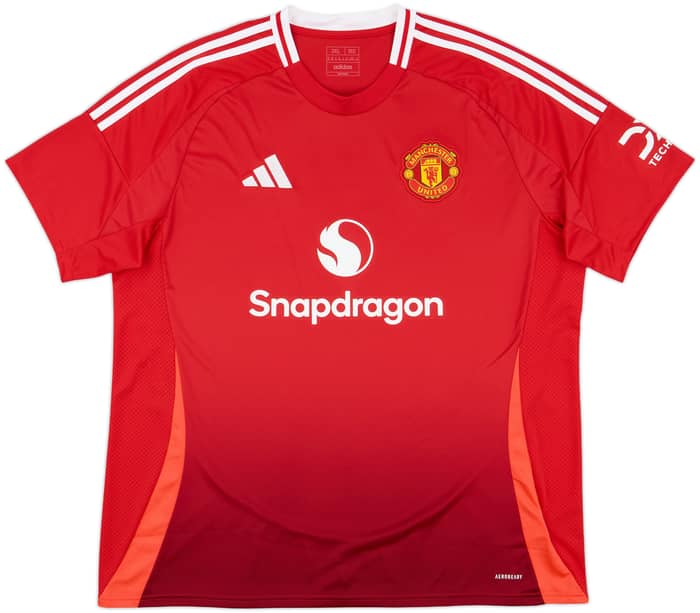 2024-25 Manchester United Home Shirt B.Fernandes #8 - 10/10 - (XXL)