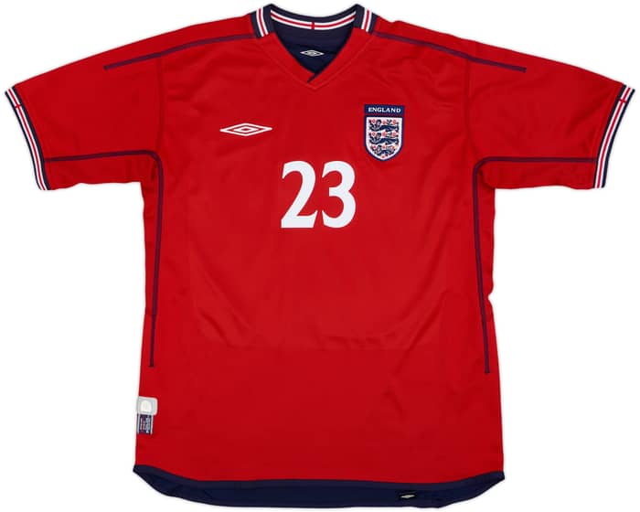 2002-04 England Away Shirt Rooney #23 - 6/10 - (M)