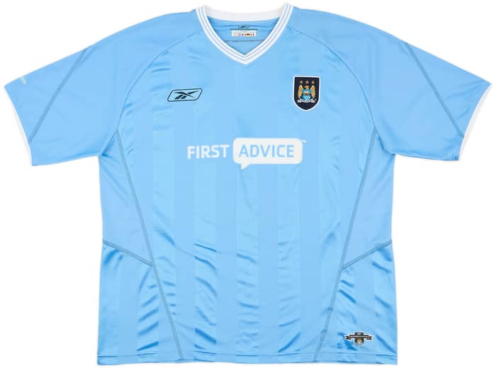 2003-04 Manchester City Home Shirt Anelka #39 - 8/10 - (XL)
