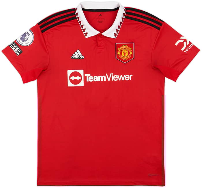2022-23 Manchester United Home Shirt Rashford #10 - 4/10 - (L)