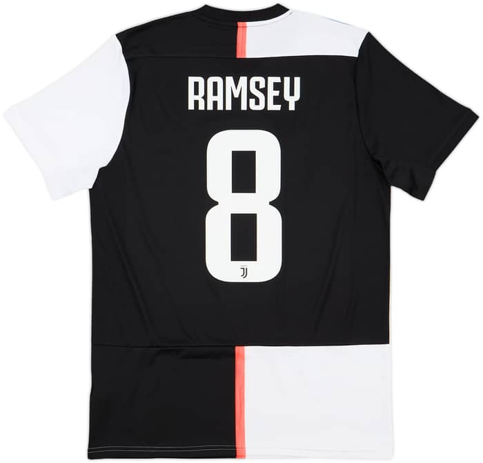 2019-20 Juventus Home Shirt Ramsey #8 - 9/10 - (M)