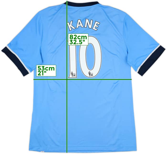 2015-16 Tottenham Away Shirt Kane #10 - 9/10 - (XL)