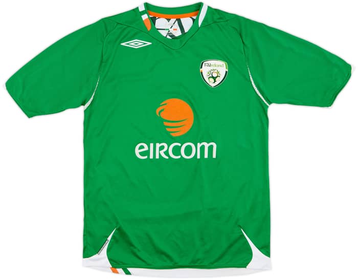 2006-08 Ireland Home Shirt - 8/10 - (S)