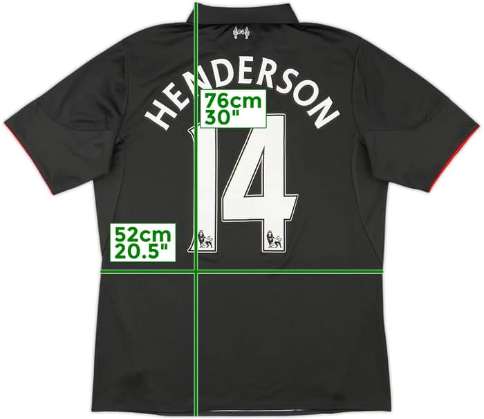 2015-16 Liverpool Third Shirt Henderson #14 - 5/10 - (L)