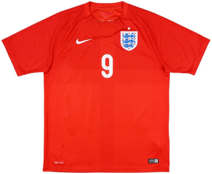 2014-15 England Away Shirt Sturridge #9 - 10/10 - (L)