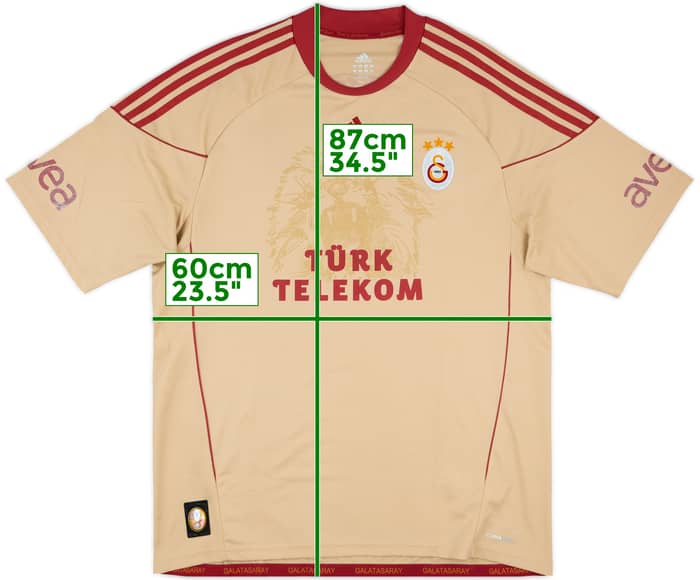 2010-11 Galatasaray Away Shirt - 7/10 - (XXL)