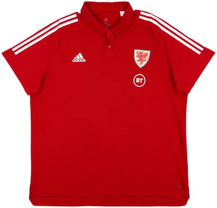 2020-21 Wales adidas Polo Shirt - 9/10 - (XXL)