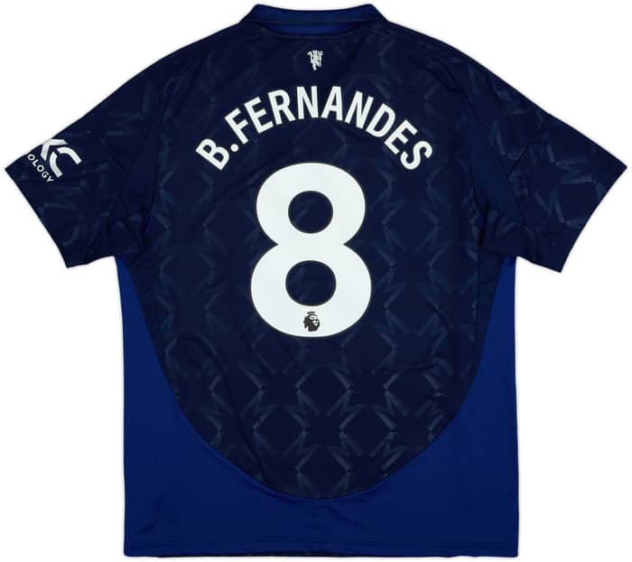 2024-25 Manchester United Away Shirt B.Fernandes #8 - 10/10 - (XL)