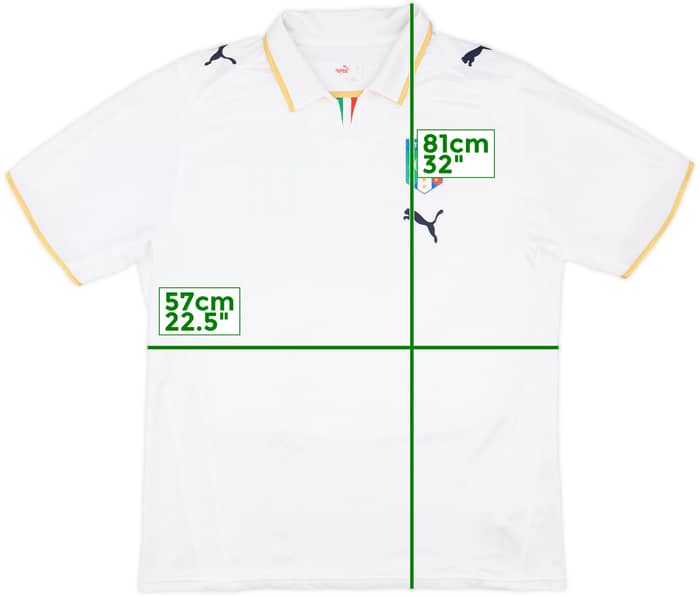 2007-08 Italy Away Shirt - 4/10 - (XL)