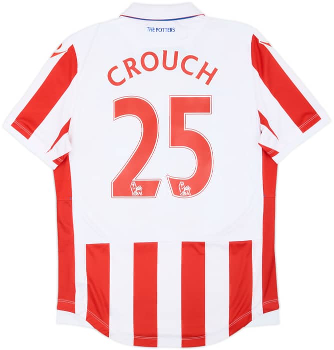 2016-17 Stoke City Home Shirt Crouch #25 - 8/10 - (M)