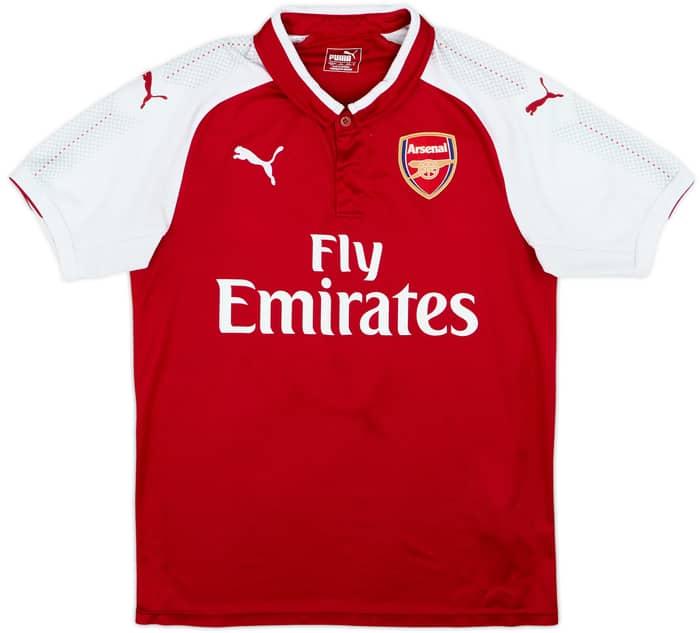 2017-18 Arsenal Home Shirt Lacazette #9 - 6/10 - (S)