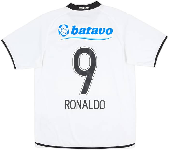 Camiseta de local del Corinthians 2009 Ronaldo #9 - 8/10 - (M)