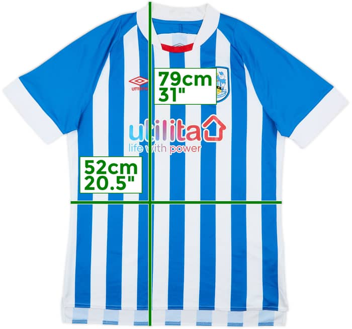 2022-23 Huddersfield Home Shirt - 6/10 - (L)