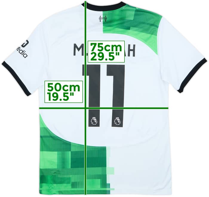 2023-24 Liverpool Away Shirt M.Salah #11 - 6/10 - (M)