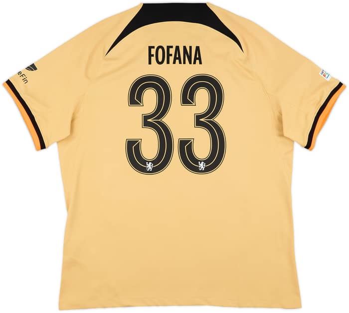 2022-23 Chelsea Third Shirt Fofana #33 - 7/10 - (XL)