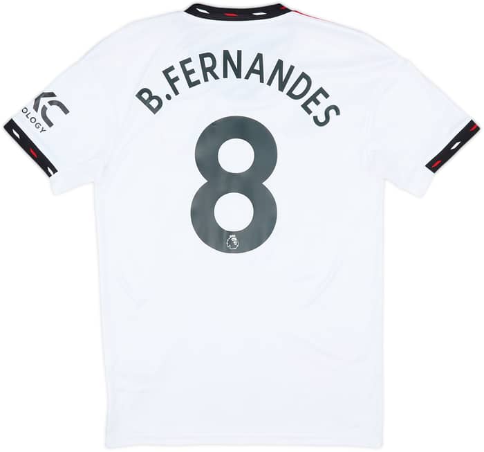 2022-23 Manchester United Away Shirt B.Fernandes #8 - 10/10 - (S)