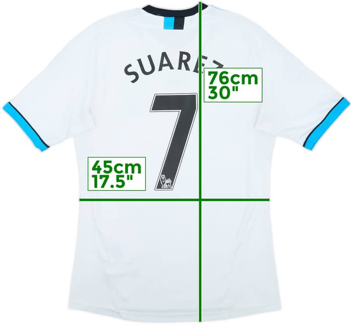 2011-12 Liverpool Third Shirt Suarez #7 - 5/10 - (S)