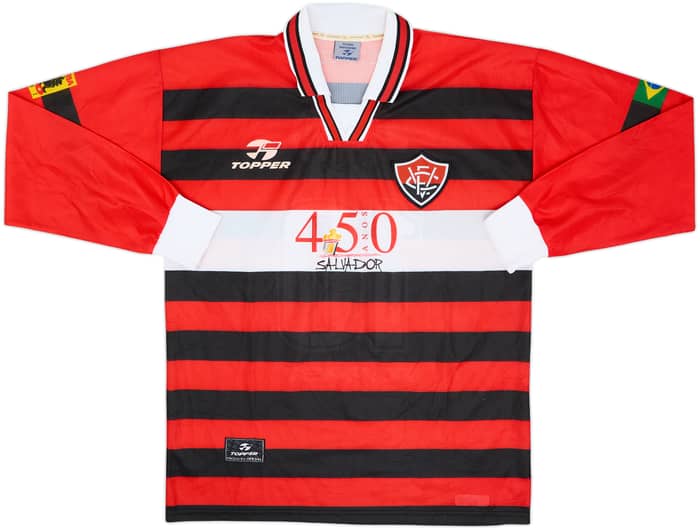 1999 Vitoria Home L/S Shirt #10 - 9/10 - (L)