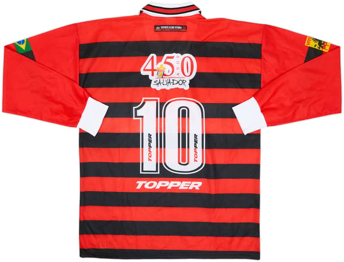1999 Vitoria Home L/S Shirt #10 - 9/10 - (L)