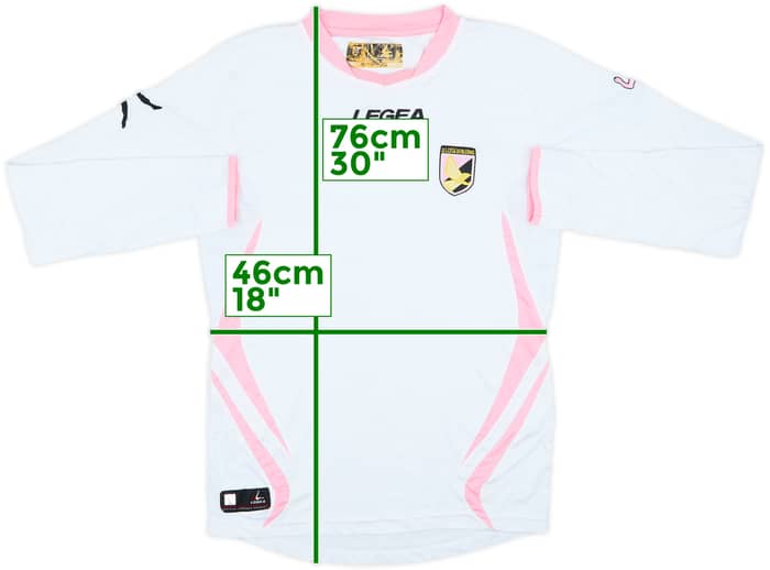 2011-12 Palermo Away L/S Shirt - 6/10 - (M)