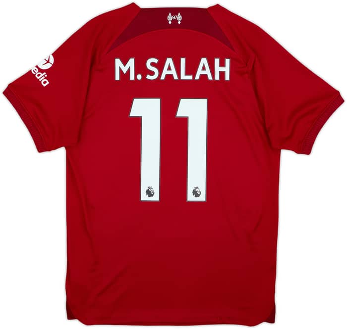 2022-23 Liverpool Home Shirt M.Salah #11 - 6/10 - (S)