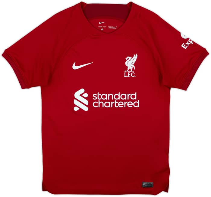 2022-23 Liverpool Home Shirt M.Salah #11 - 6/10 - (S)