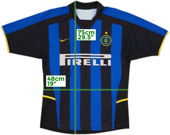 2002-03 Inter Milan Home Shirt - 4/10 - (M)