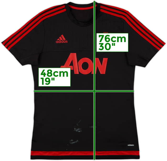 2016-17 Manchester United adidas Training Shirt - 4/10 - (M)