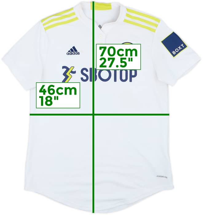 2021-22 Leeds United Home Shirt - 4/10 - (Women's M)