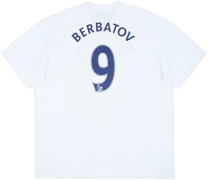 2007-08 Tottenham Home Shirt Berbatov #9 - 8/10 - (XXL)