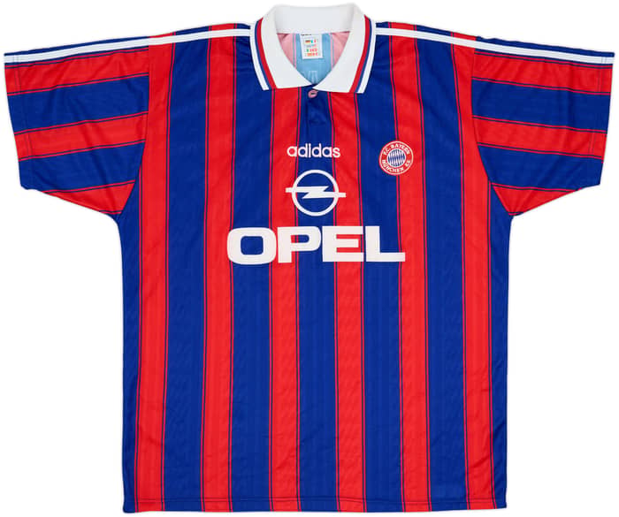 1995-97 Bayern Munich Home Shirt Scholl #7 - 8/10 - (XL)