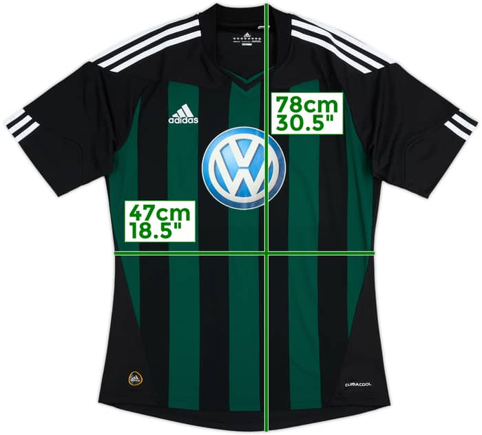 2010-11 Wolfsburg Away Shirt - 6/10 - (M)
