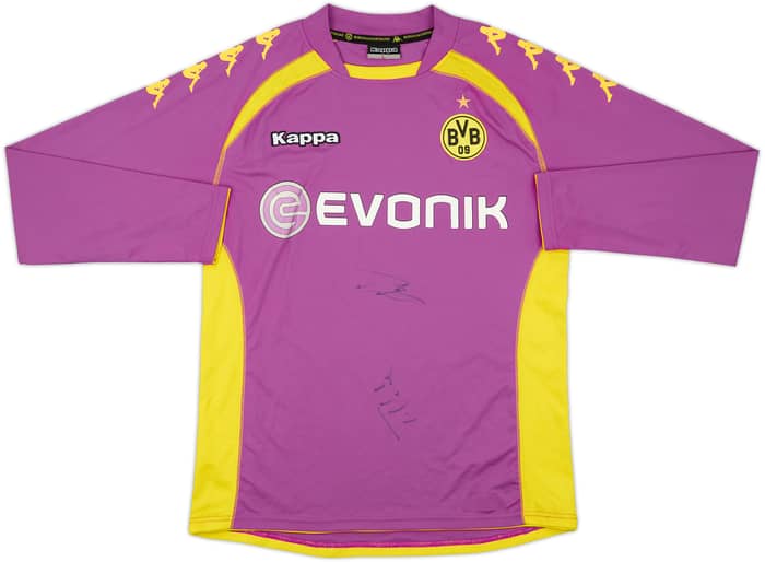 2009-10 Borussia Dortmund Signed GK Shirt - 8/10 - (L)