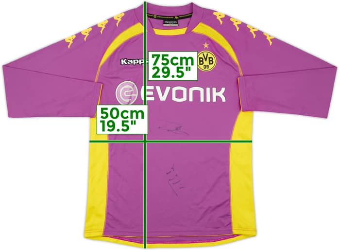 2009-10 Borussia Dortmund Signed GK Shirt - 8/10 - (L)