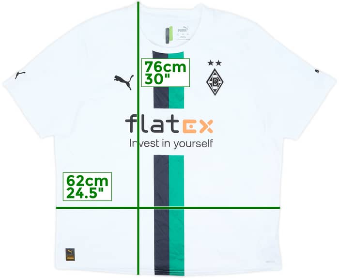 2022-23 Borussia Monchengladbach Home Shirt - 8/10 - (XXL)