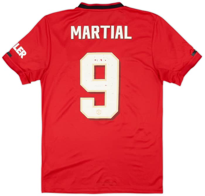 2019-20 Manchester United Home Shirt Martial #9 - 5/10 - (S)