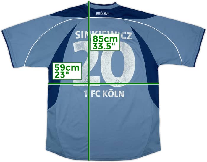 2004-05 Koln Third Shirt Sinkiewicz #20 - 5/10 - (XXL)