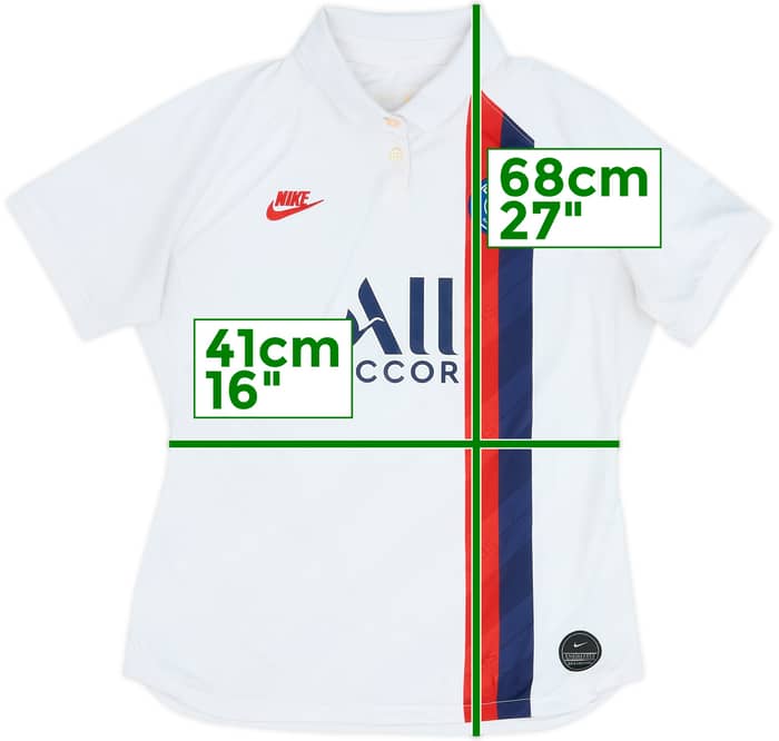 2019-20 Paris Saint-Germain Third Shirt - 6/10 - (Women's M)