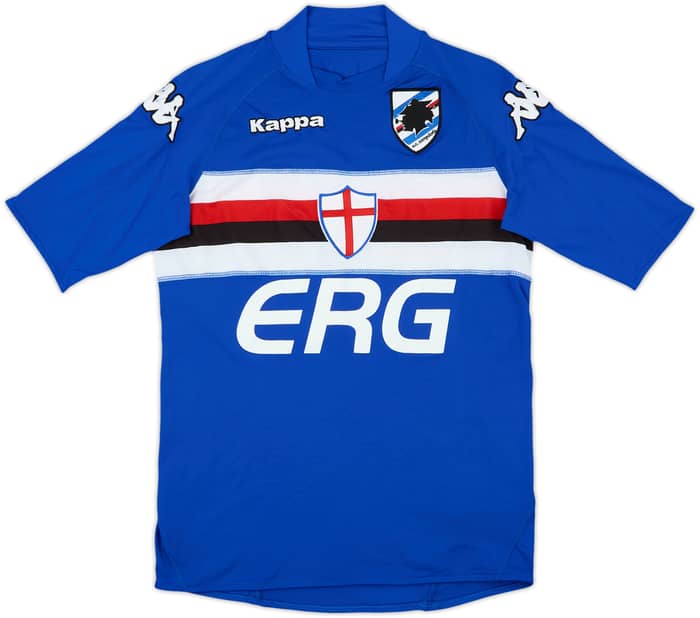 2008-09 Sampdoria Home Shirt Cassano #99 - 6/10 - (S)