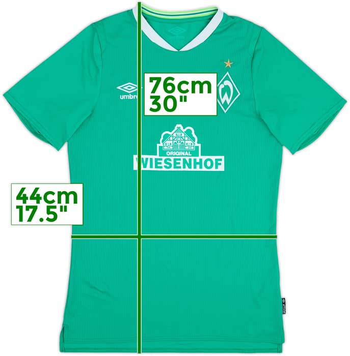 2019-20 Werder Bremen Home Shirt - 8/10 - (S)