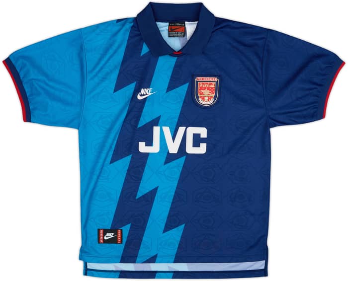 1995-96 Arsenal Away Shirt Wright #8 - 8/10 - (L)