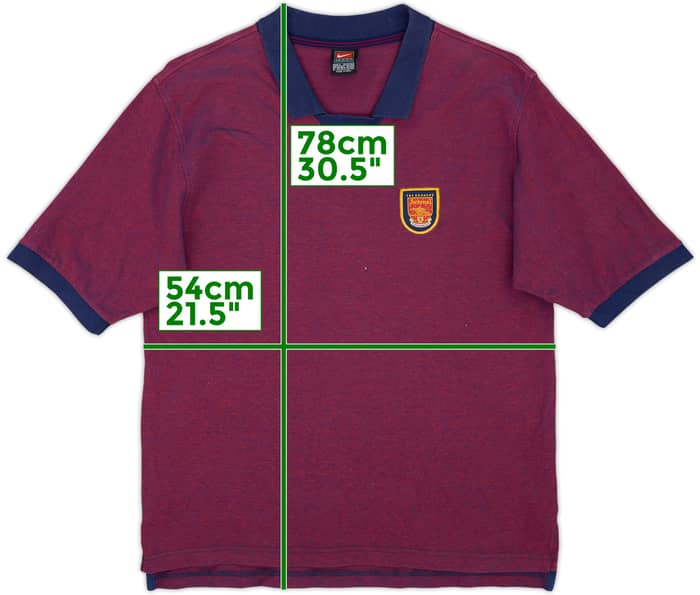 2000-01 Arsenal Nike Training Shirt - 10/10 - (L)