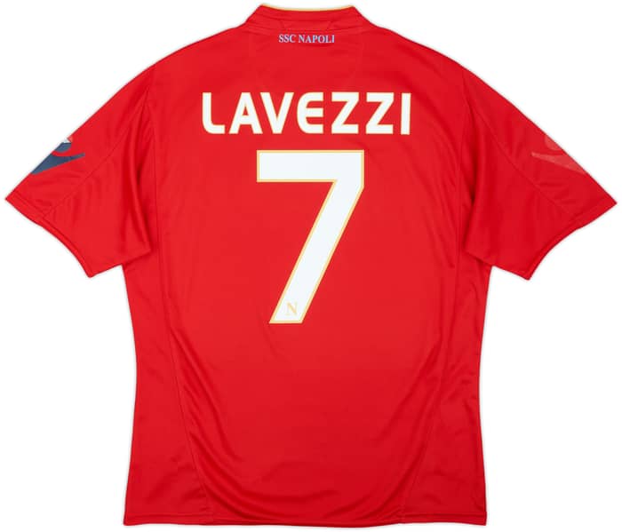 2009-10 Napoli Third Shirt Lavezzi #7 - 5/10 - (M)