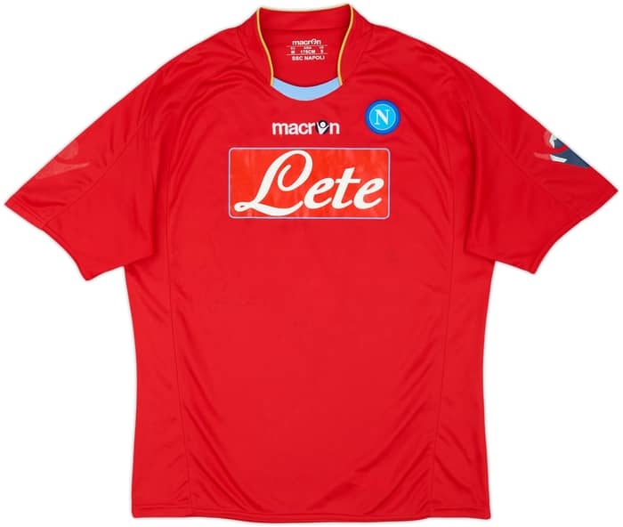 2009-10 Napoli Third Shirt Lavezzi #7 - 5/10 - (M)