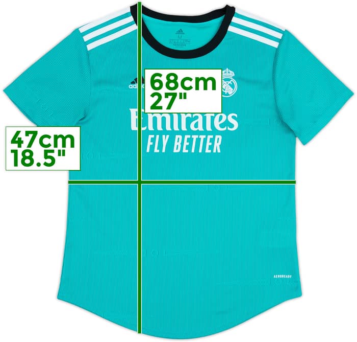 2021-22 Real Madrid Third Shirt - 10/10 - (Women's M)