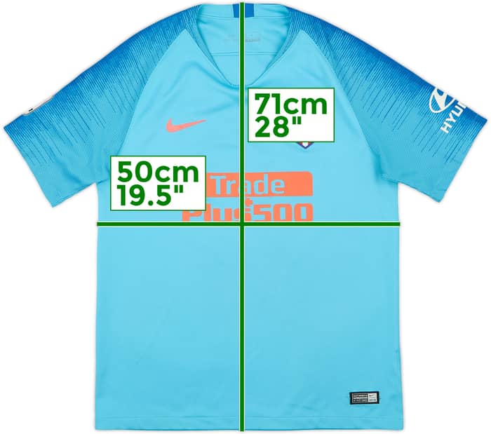 2018-19 Atletico Madrid Away Shirt - 6/10 - (M)