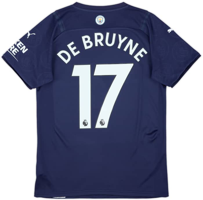 2021-22 Manchester City Third Shirt De Bruyne #17 - 10/10 - (S)