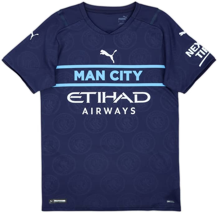 2021-22 Manchester City Third Shirt De Bruyne #17 - 10/10 - (S)