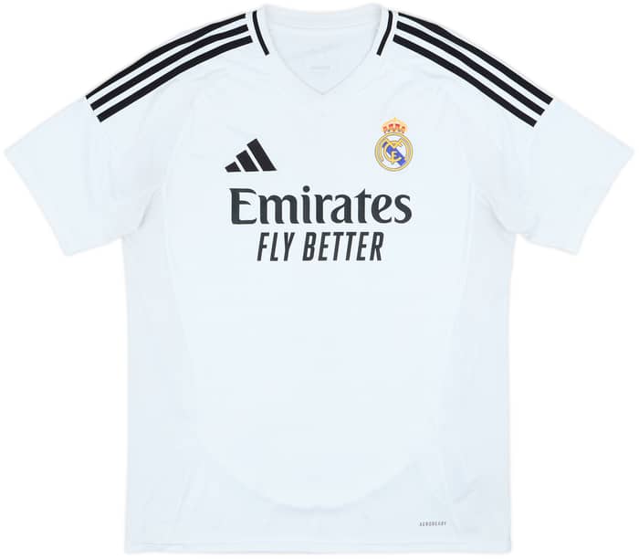2024-25 Real Madrid Home Shirt Mbappe #9 - 9/10 - (L)