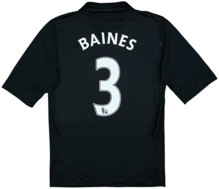 2012-13 Everton Away Shirt Baines #3 - 7/10 - (S)